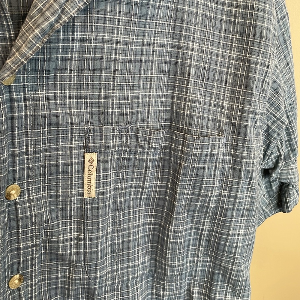 Columbia Plaid Cotton Shirt - Picture 2 of 5